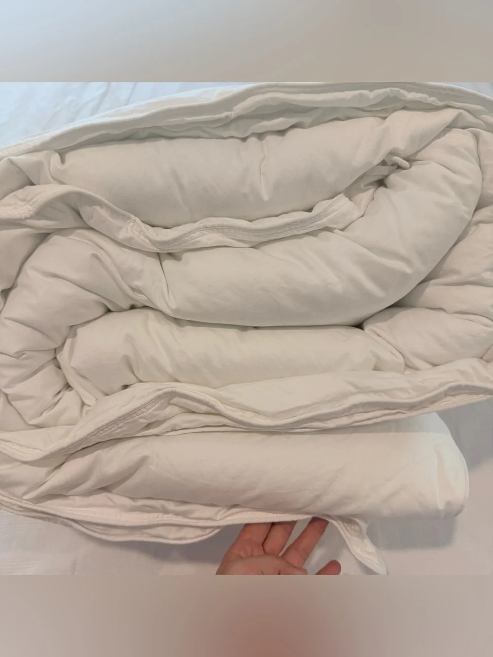 New Quince Premium Down Alternative Duvet Insert Full/Queen All Seasons $134